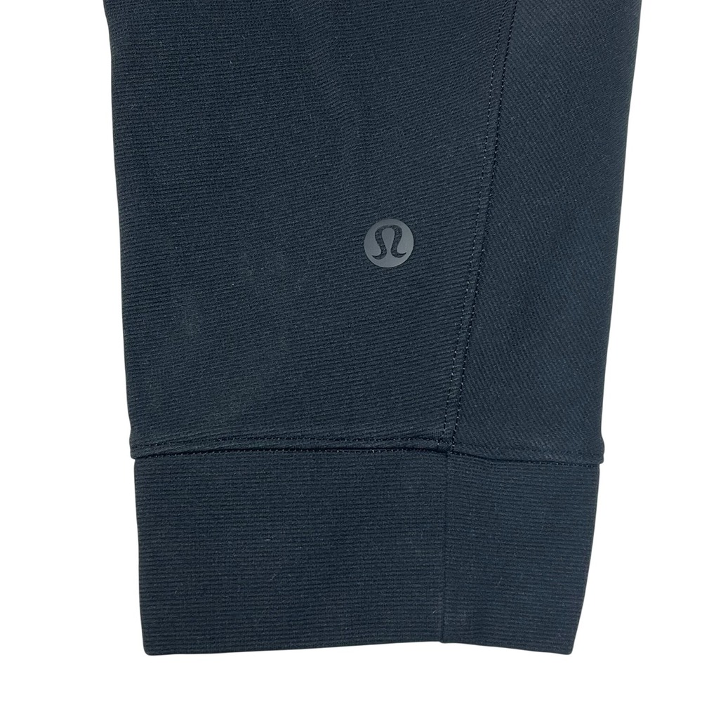 Lululemon Full Zip Jacket Mens XL Black Sojourn Technical Activewear Coat - Picture 6 of 10
